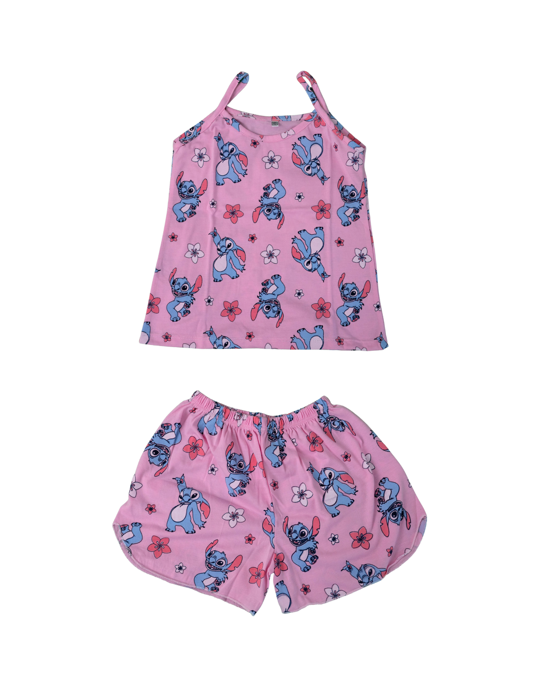 Vestido Jersey - Stich Rosado